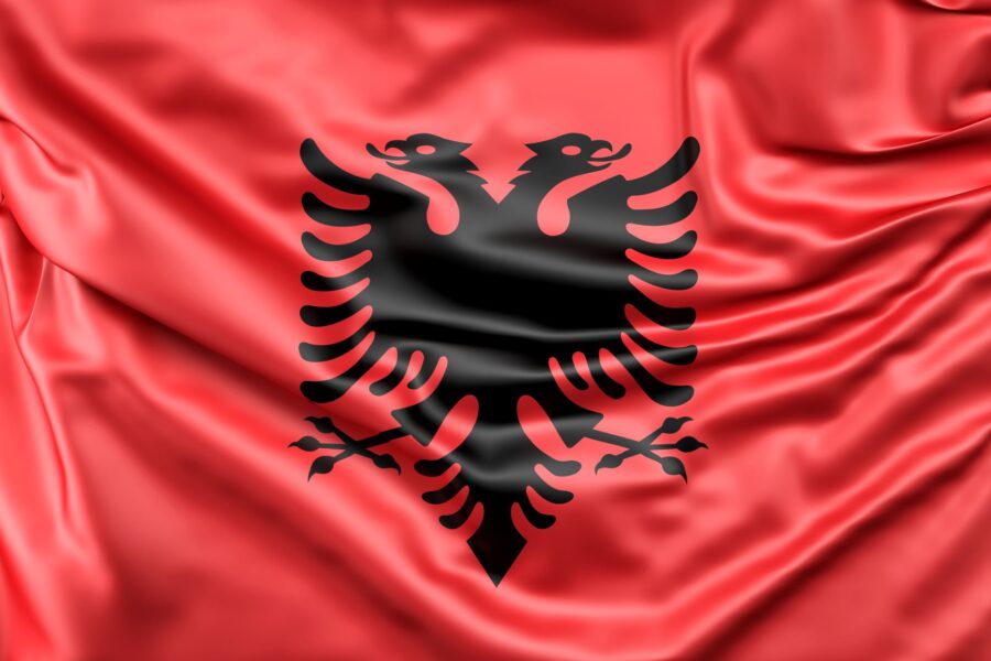 Flag of Albania