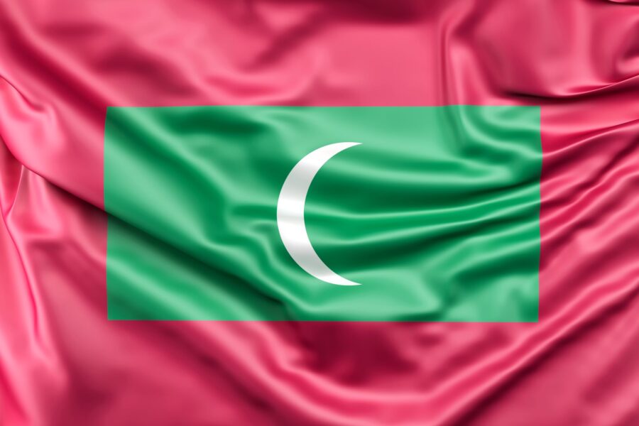 Flag of maldives